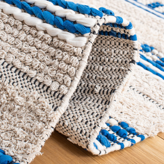 Safavieh Natura Nat651N Beige/Navy Rug.