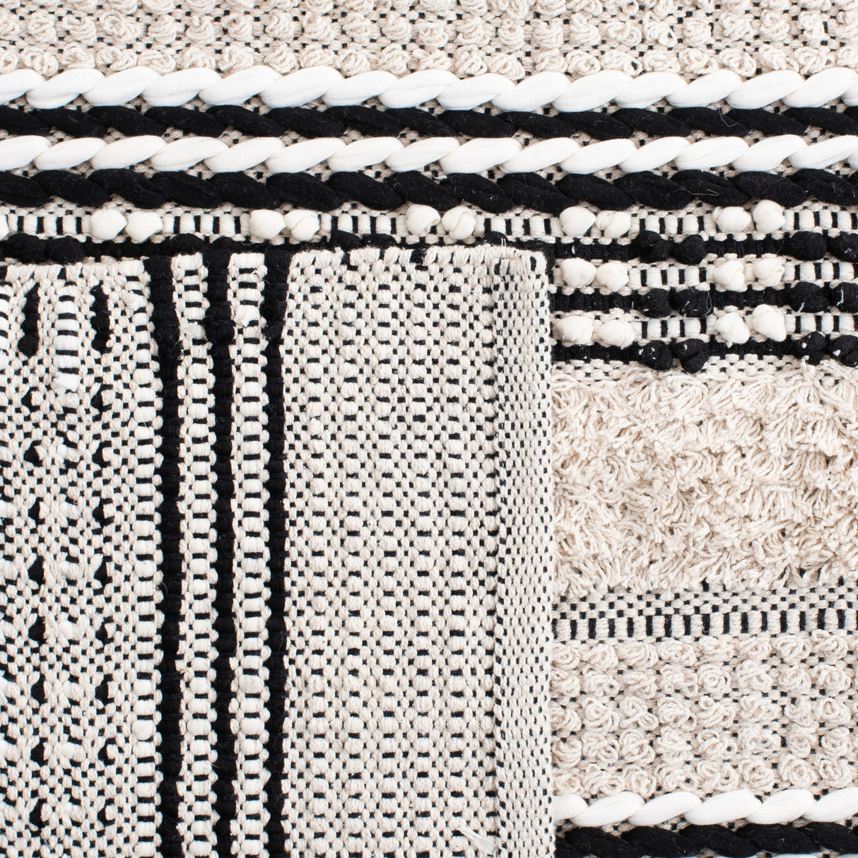 Safavieh Natura Nat651Z Beige/Black Rug.
