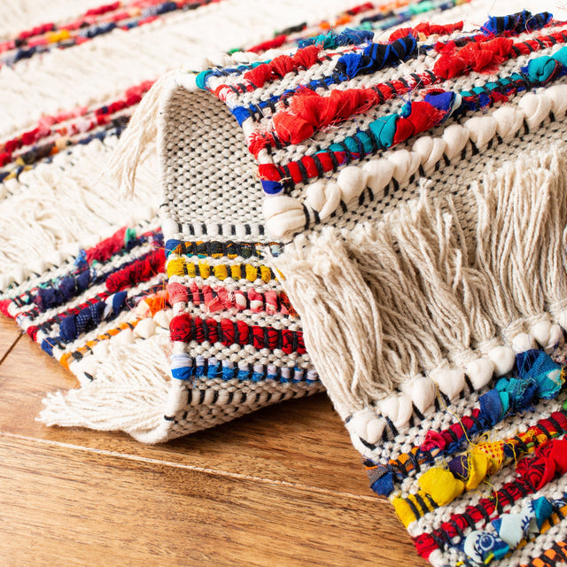 Safavieh Natura Nat654A Ivory/Red Rugs.