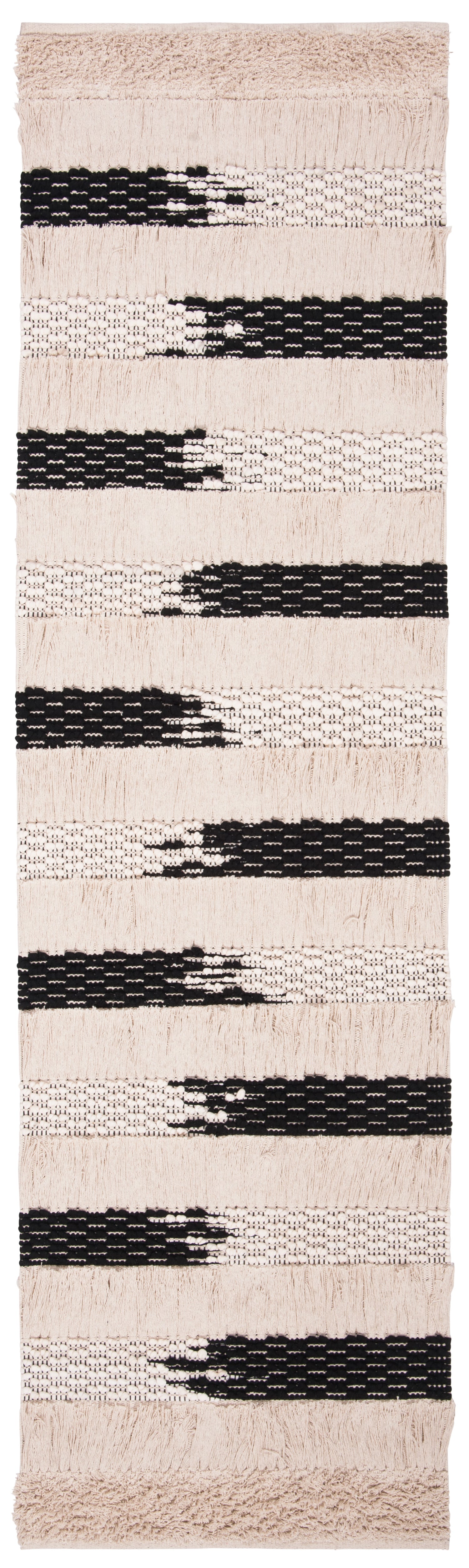 Safavieh Natura Nat655A Ivory/Black Rug.