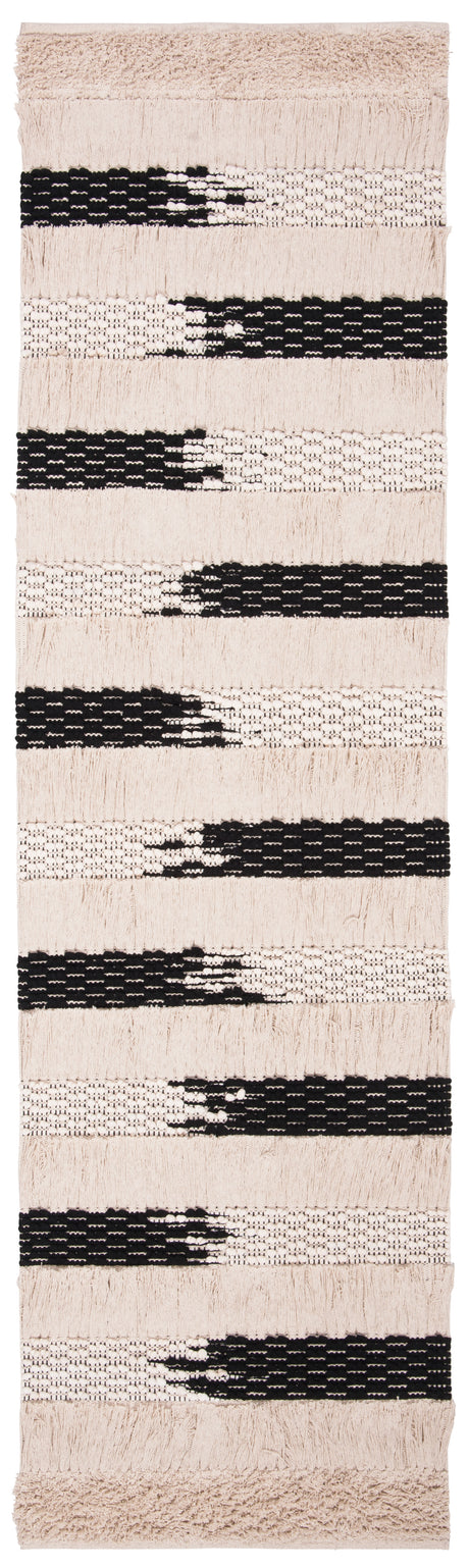 Safavieh Natura Nat655A Ivory/Black Rug.