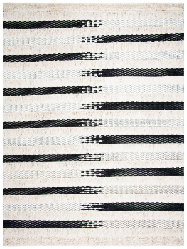Safavieh Natura Nat655A Ivory/Black Rug.