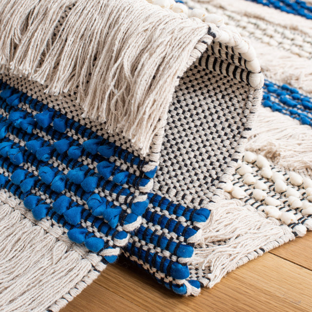 Safavieh Natura Nat655N Beige/Navy Rug.