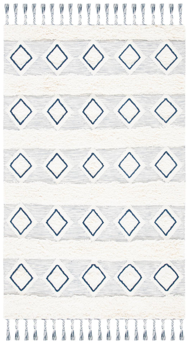 Safavieh Natura Nat678A Ivory/Blue Rugs.