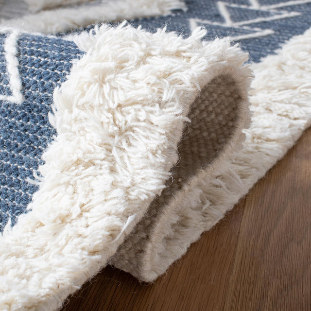 Safavieh Natura Nat679A Ivory/Blue Rugs.