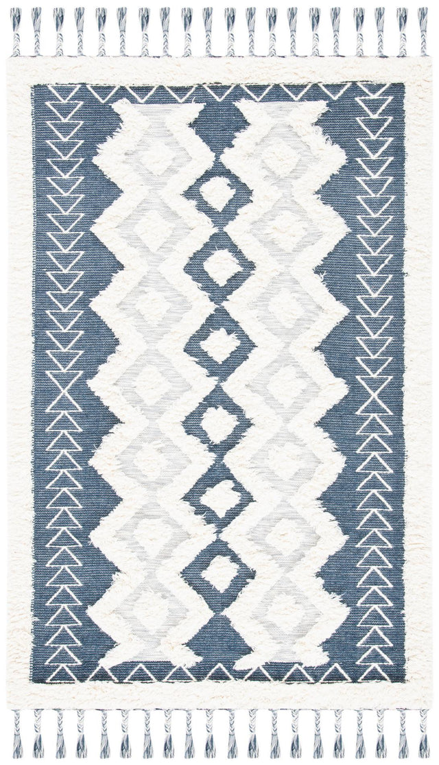 Safavieh Natura Nat679A Ivory/Blue Rugs.