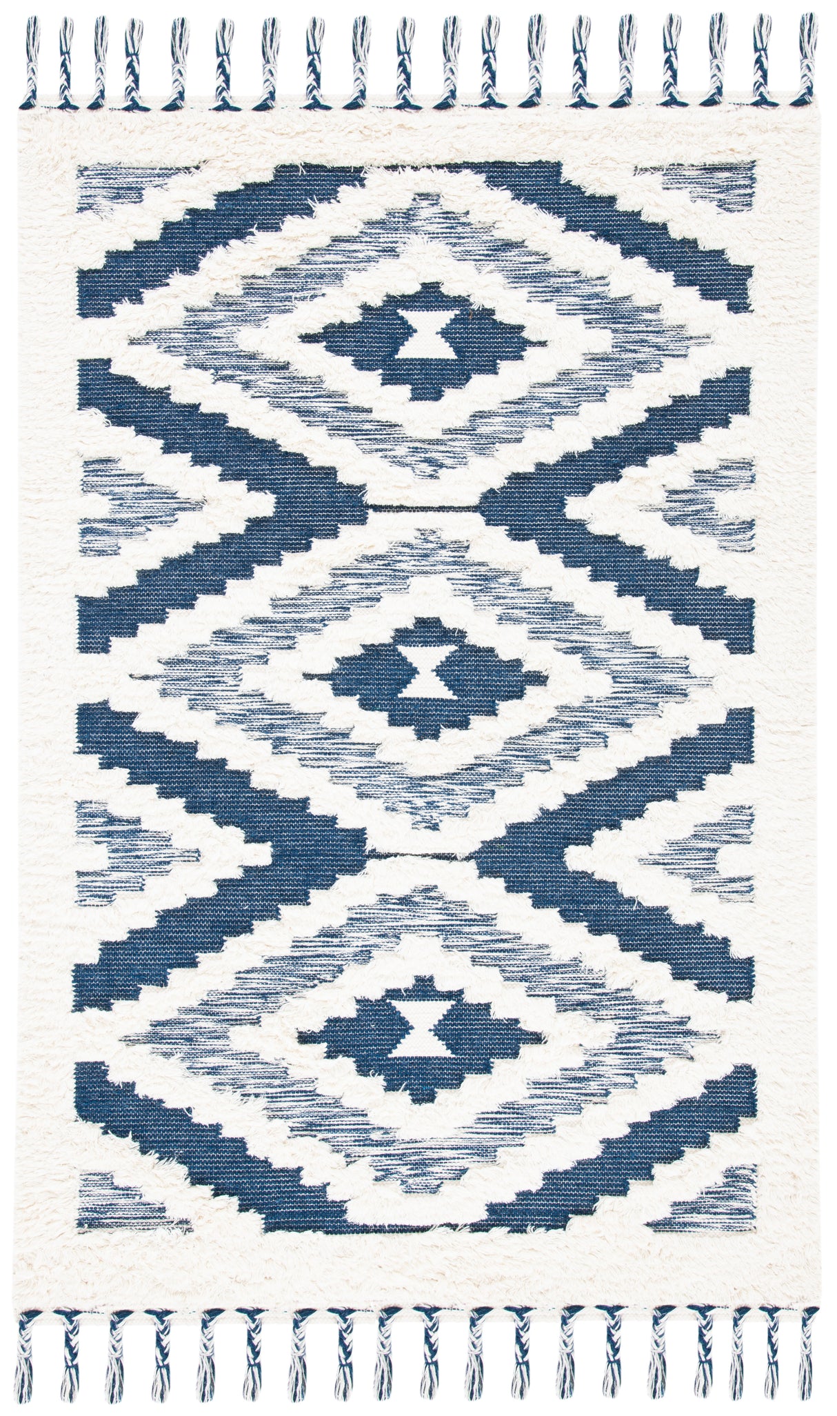 Safavieh Natura Nat682A Ivory/Blue Rugs.