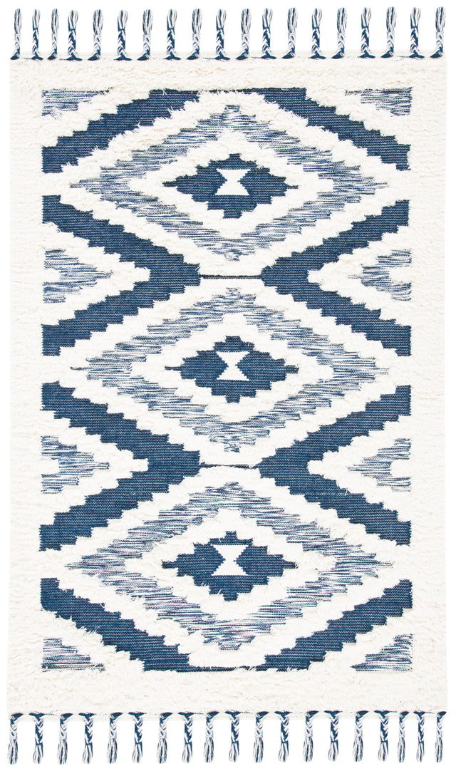 Safavieh Natura Nat682A Ivory/Blue Rugs.
