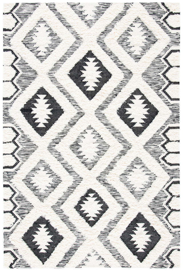 Safavieh Natura Nat684A Ivory/Black Rugs.