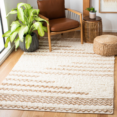 Safavieh Natura Nat720A Ivory/Brown Rugs.