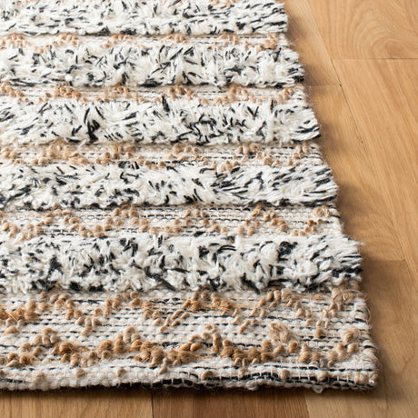 Safavieh Natura Nat720Z Ivory/Black Rugs.