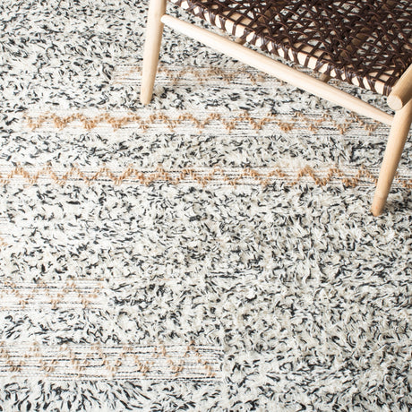 Safavieh Natura Nat720Z Ivory/Black Rugs.