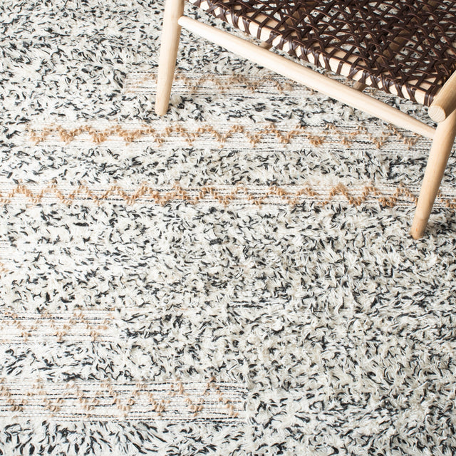 Safavieh Natura Nat720Z Ivory/Black Rugs.