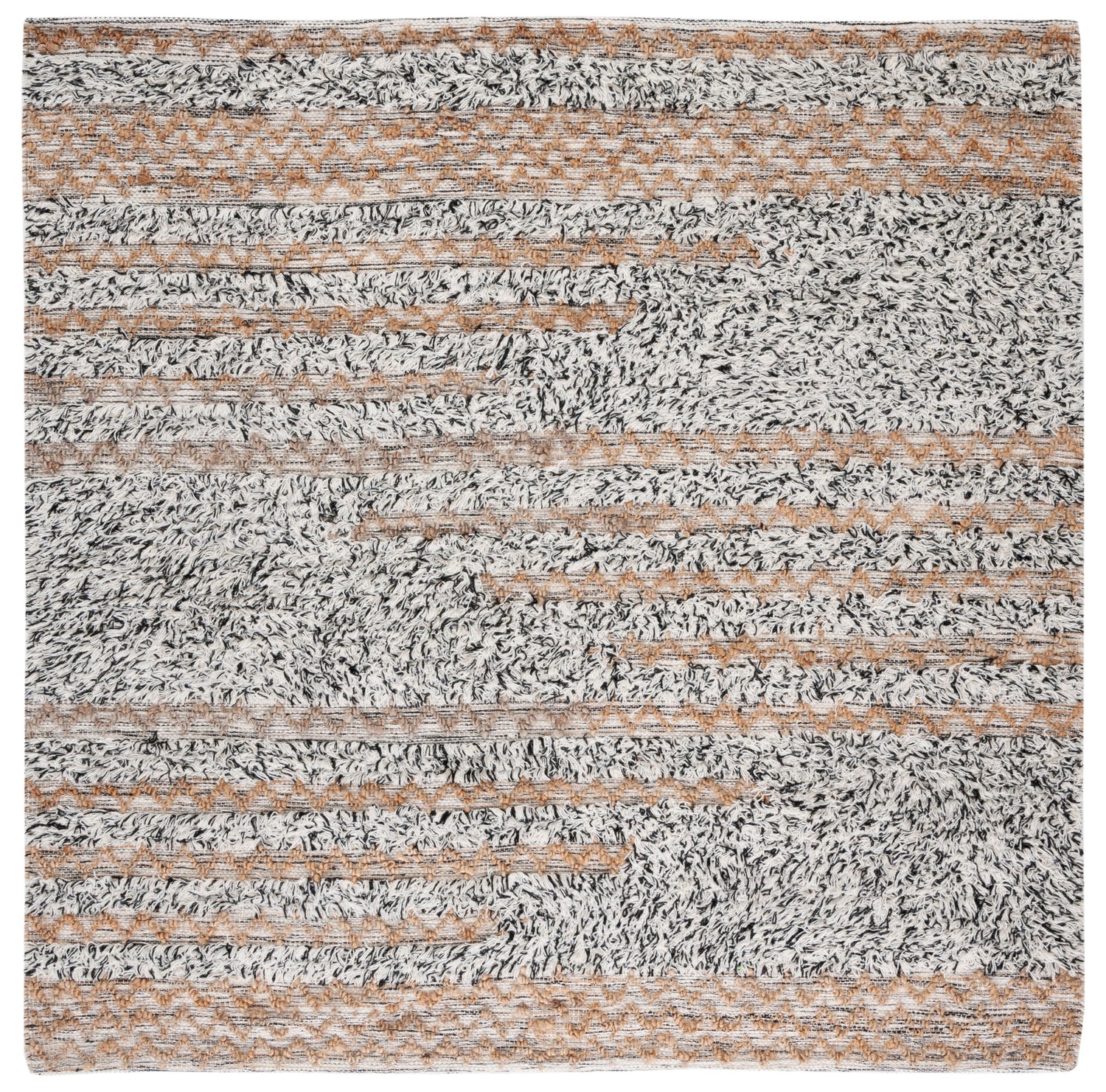 Safavieh Natura Nat720Z Ivory/Black Rugs.