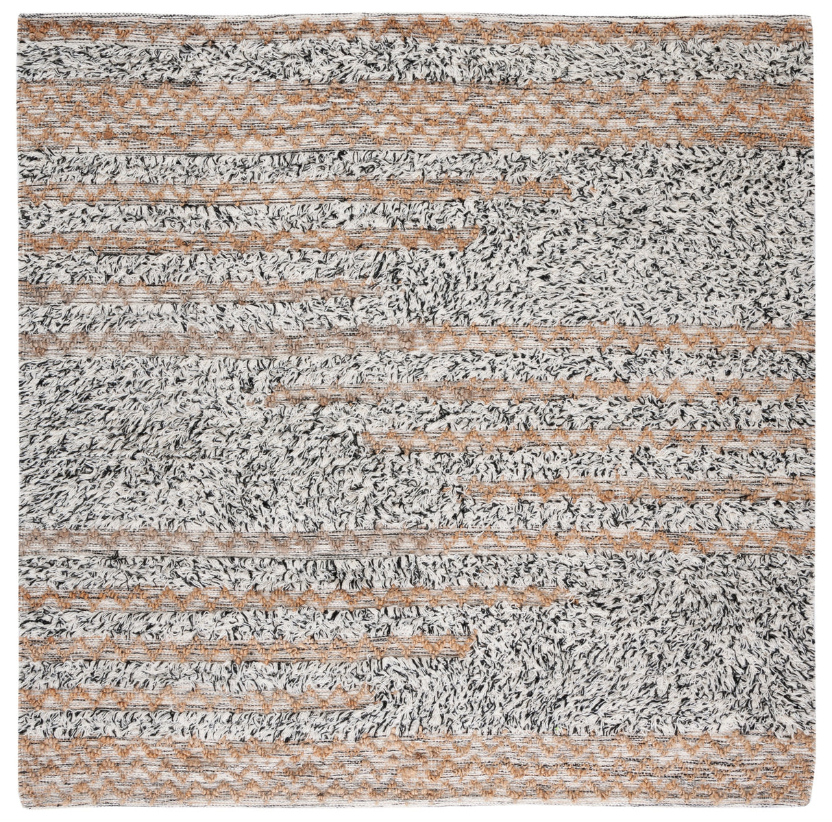 Safavieh Natura Nat720Z Ivory/Black Rugs.