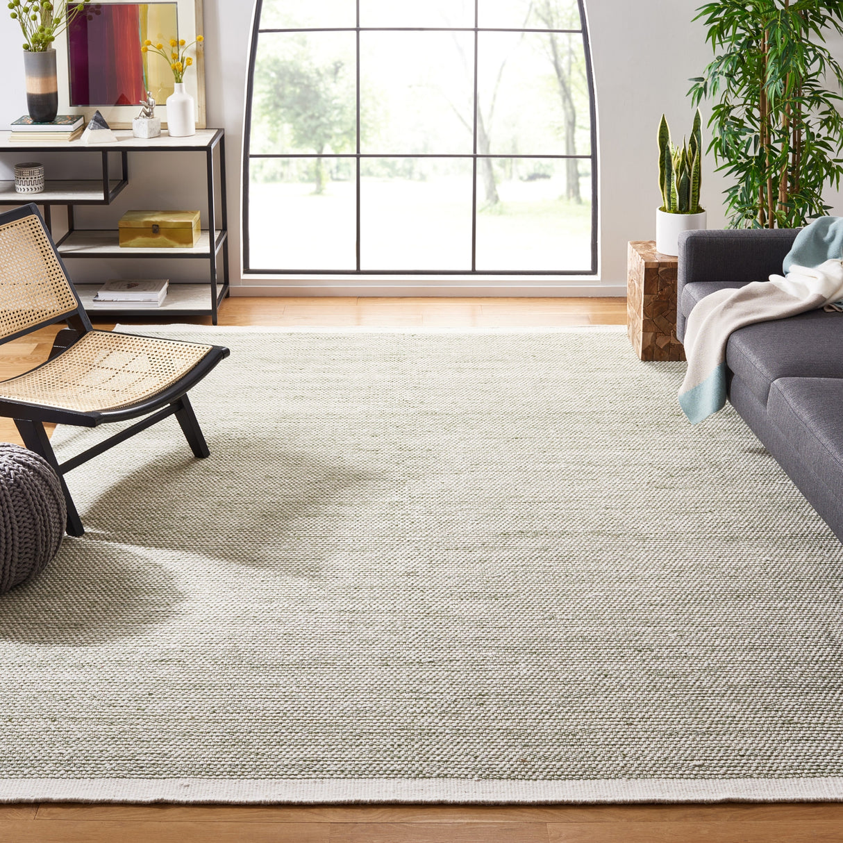 Safavieh Natura Nat776Y Green/Ivory Rug.