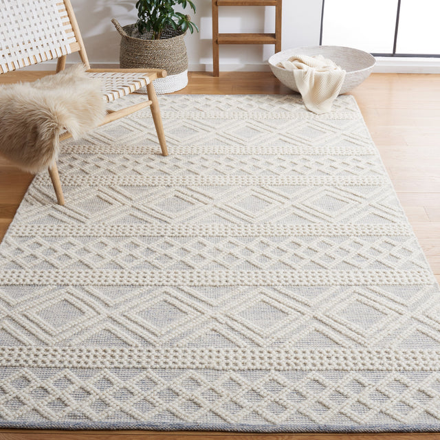 Safavieh Natura Nat830L Ivory/Blue Rug.