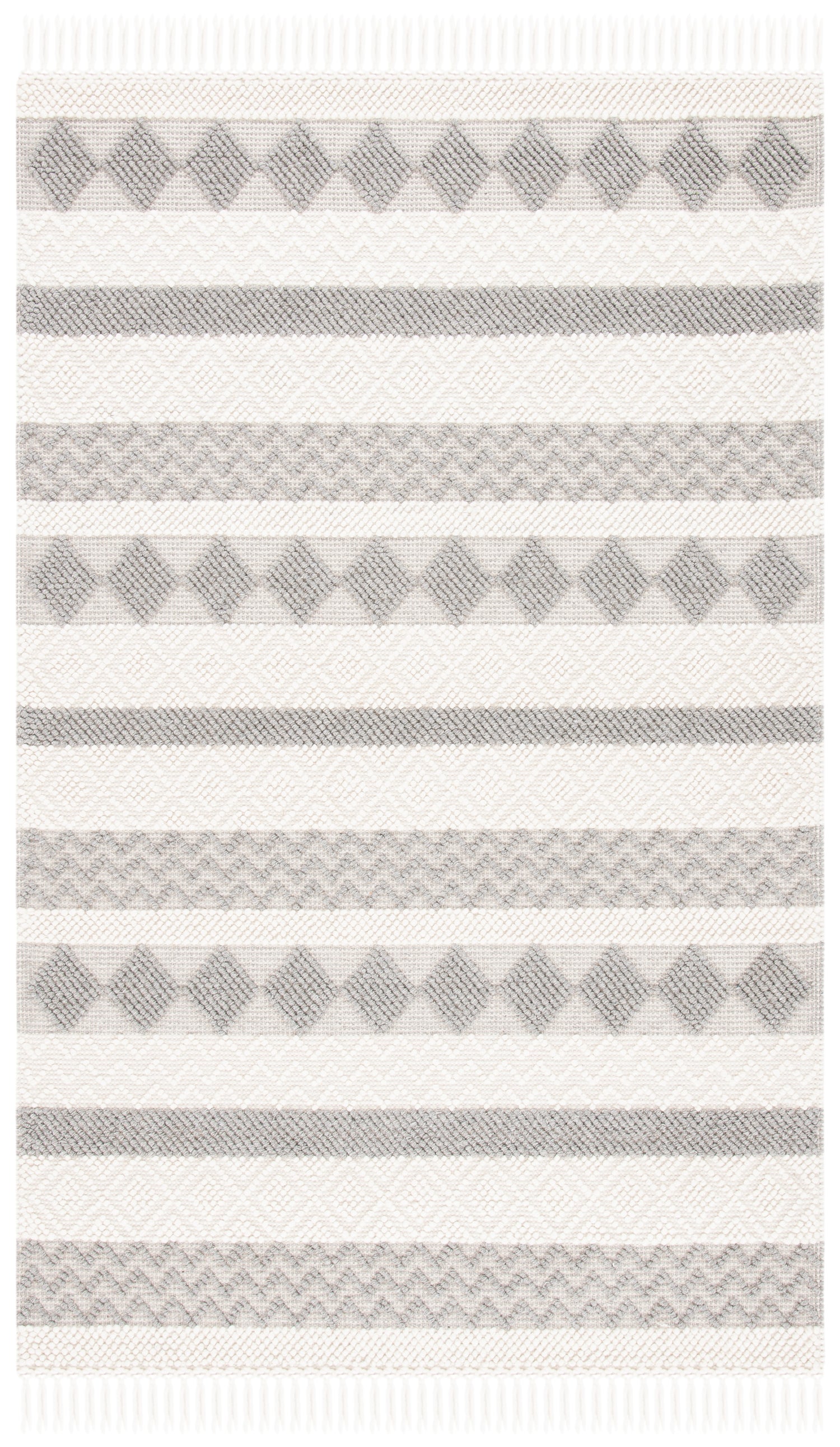 Safavieh Natura Nat851A Ivory/Grey Rugs.