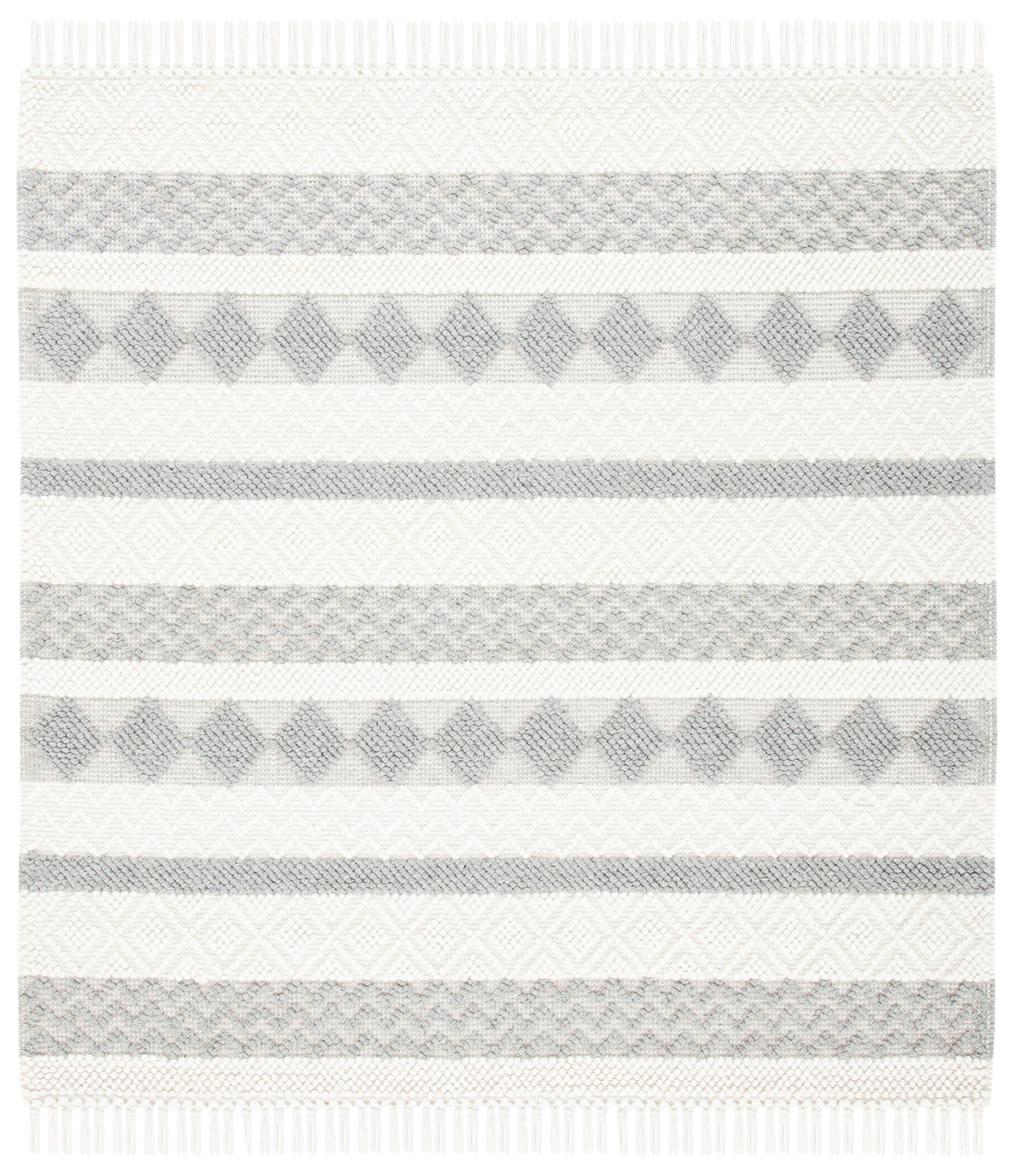 Safavieh Natura Nat851A Ivory/Grey Rugs.