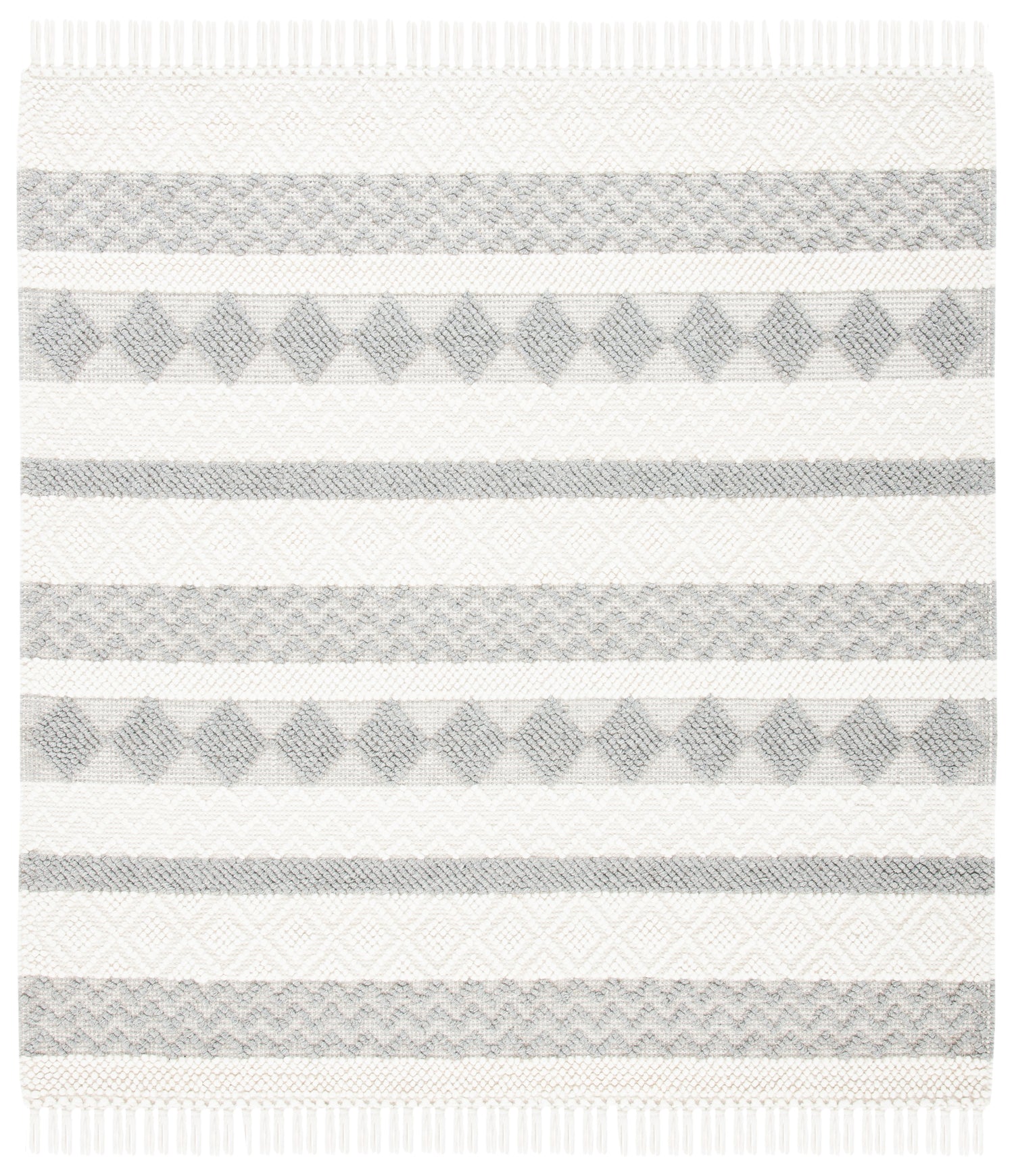 Safavieh Natura Nat851A Ivory/Grey Rugs.