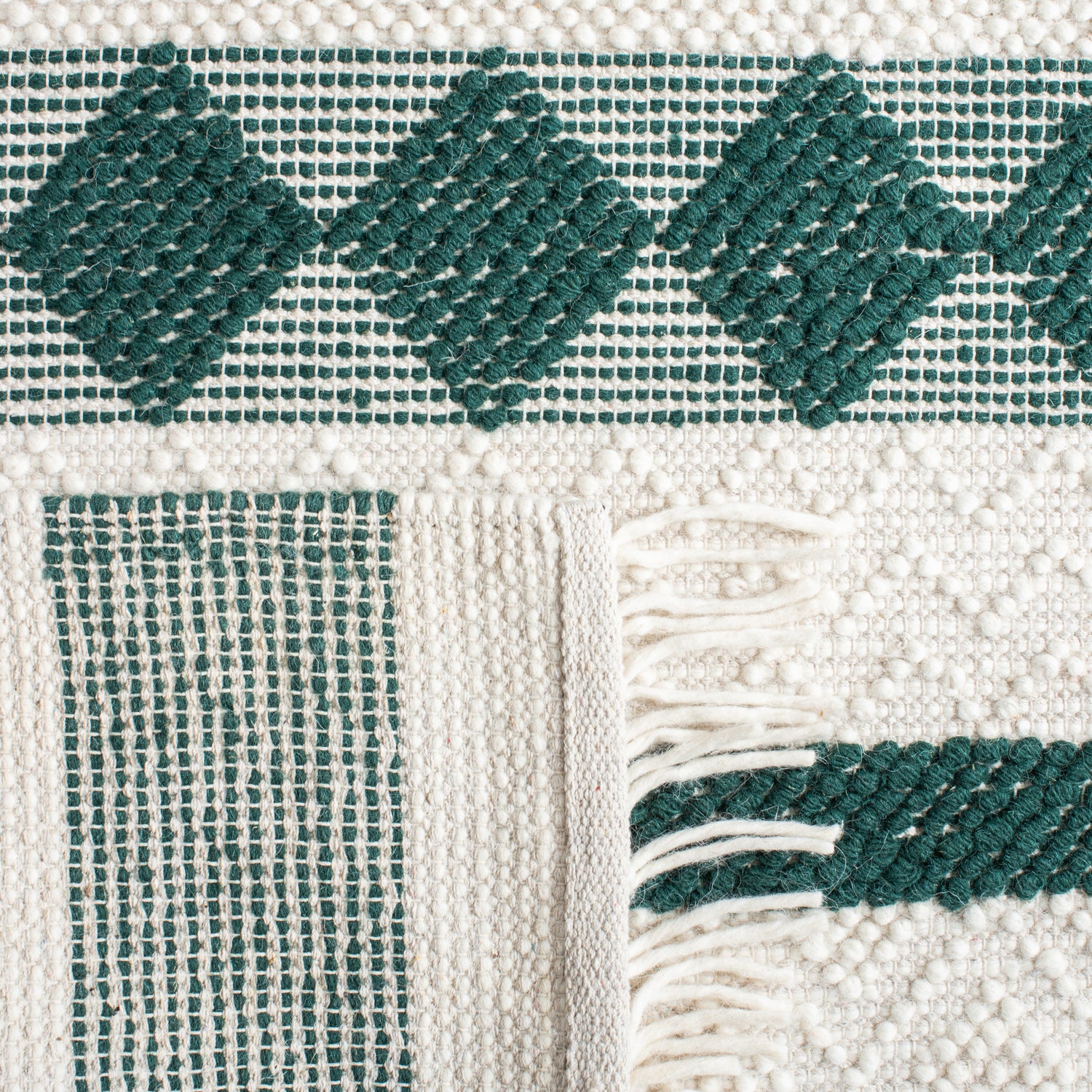 Safavieh Natura Nat851Y Ivory/Green Rugs.