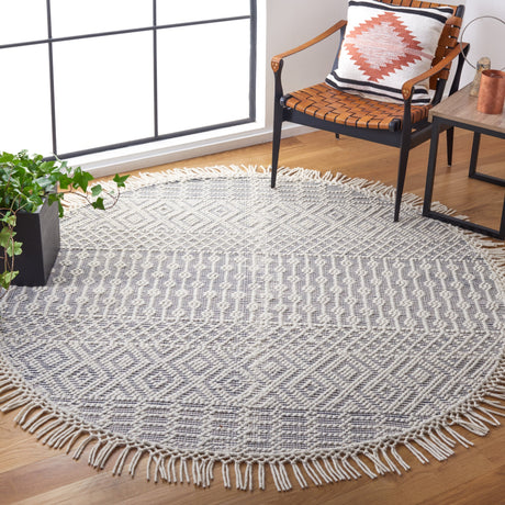 Safavieh Natura Nat852N Ivory/Navy Rug.