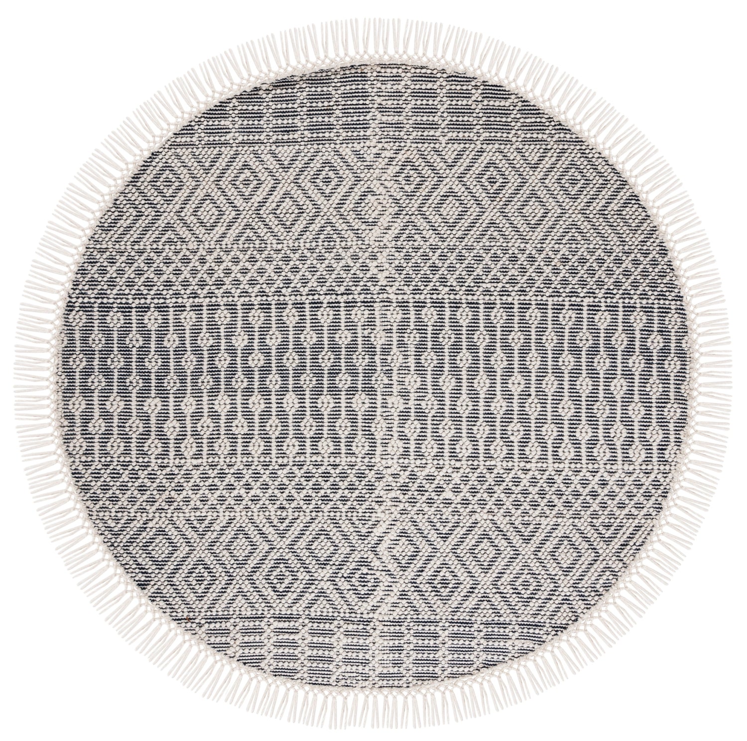 Safavieh Natura Nat852N Ivory/Navy Rug.