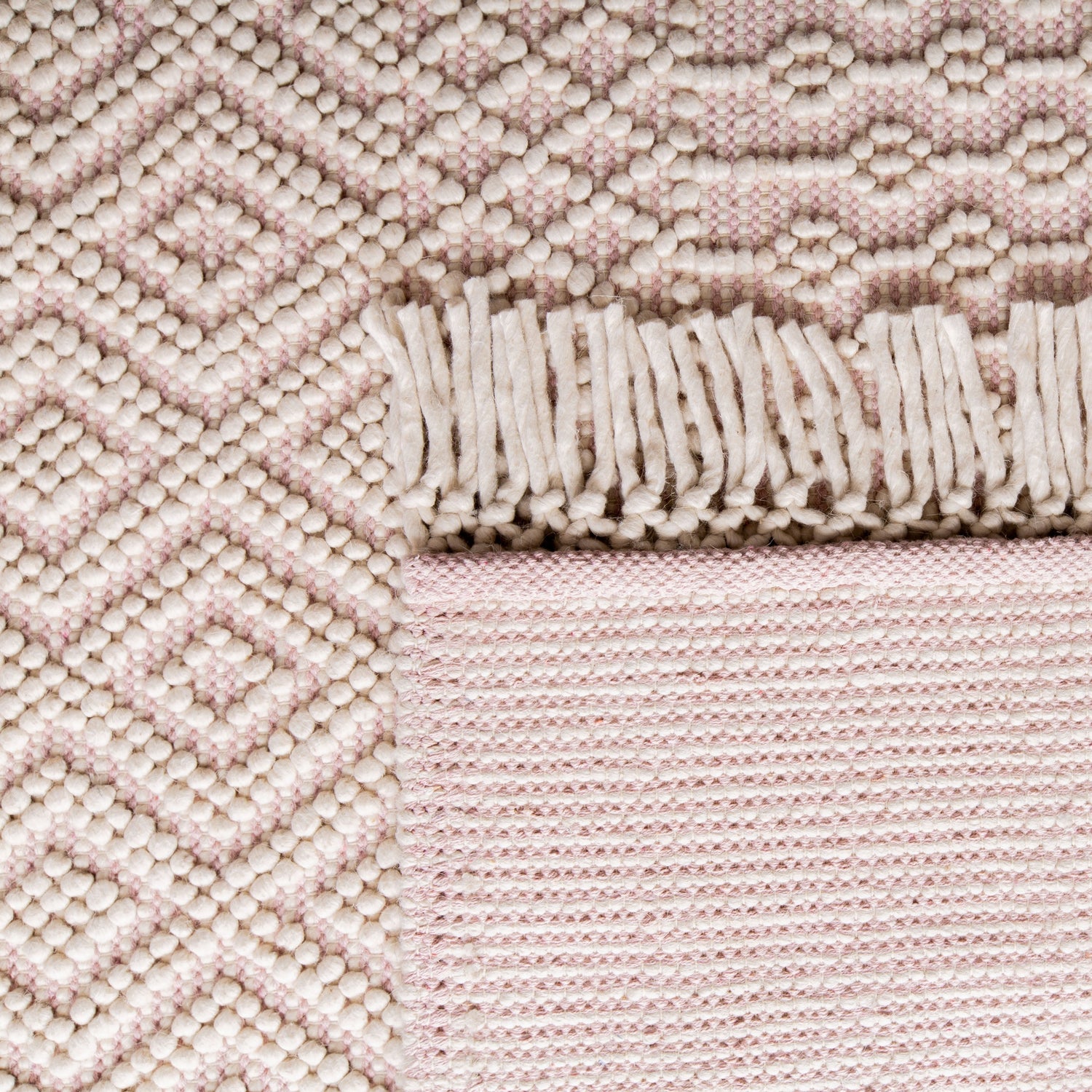 Safavieh Natura Nat852R Ivory/Pink Rug.