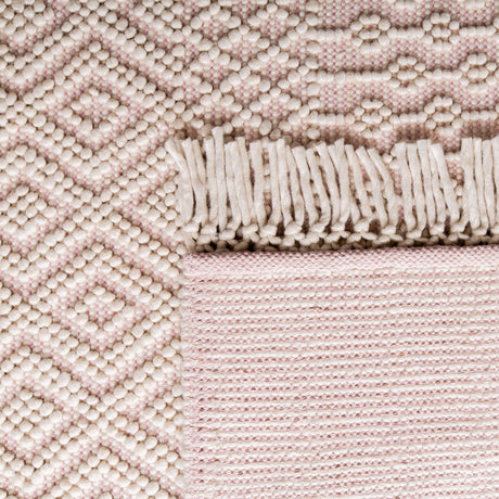 Safavieh Natura Nat852R Ivory/Pink Rug.