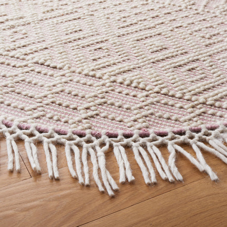 Safavieh Natura Nat852R Ivory/Pink Rug.