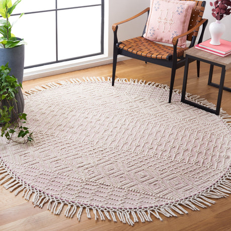 Safavieh Natura Nat852R Ivory/Pink Rug.