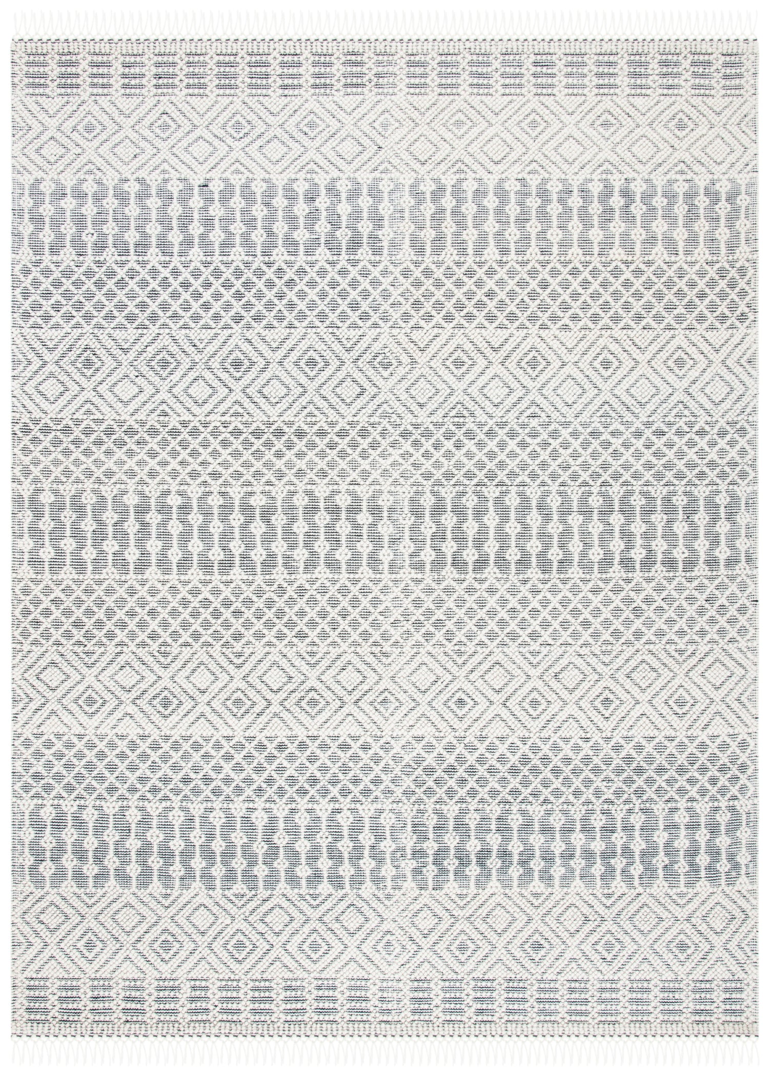 Safavieh Natura Nat852Z Ivory/Black Rug.