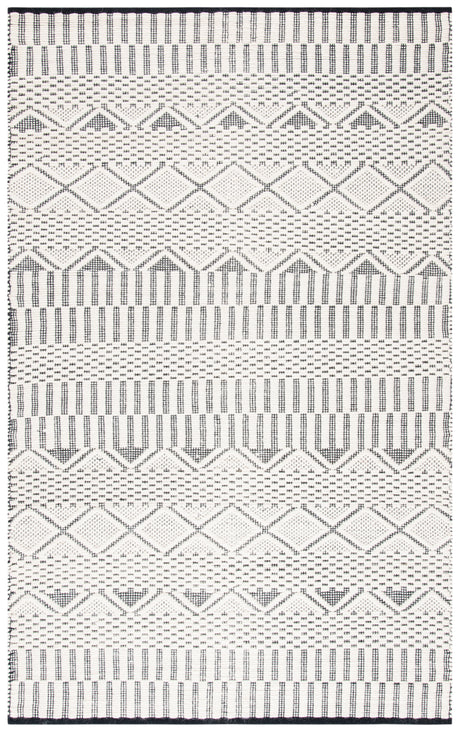 Safavieh Natura Nat853A Ivory/Black Rugs.