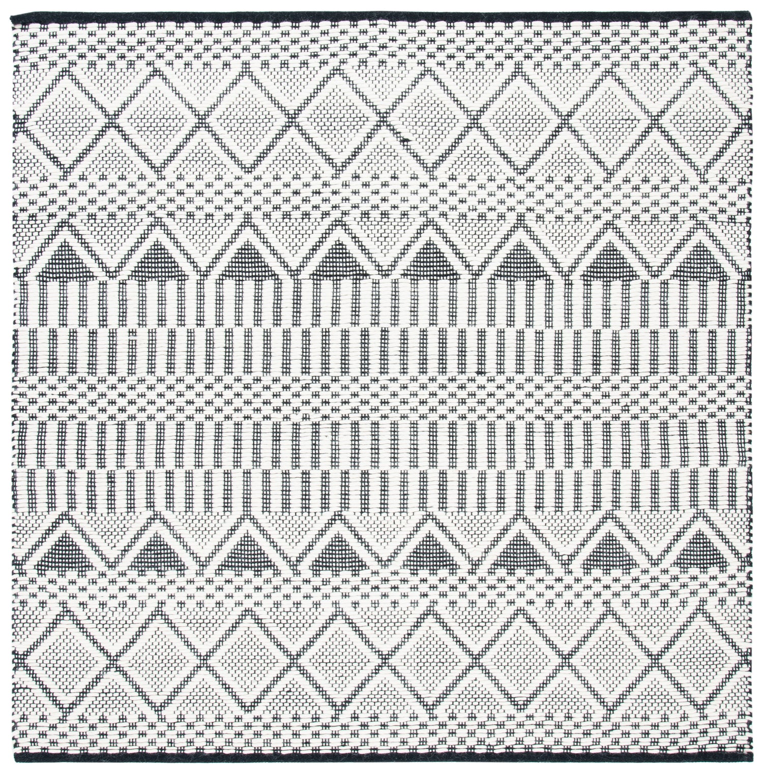Safavieh Natura Nat853A Ivory/Black Rugs.