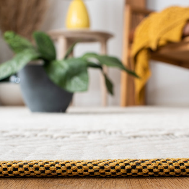 Safavieh Natura Nat854C Ivory/Yellow Rugs.