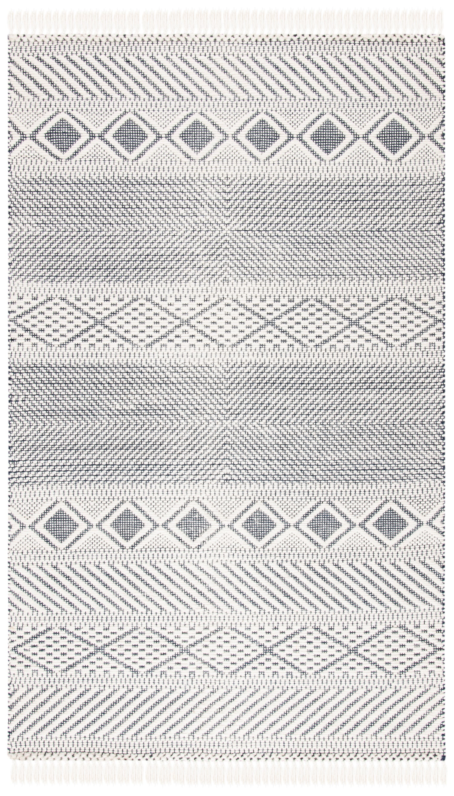 Safavieh Natura Nat856A Ivory/Navy Rugs.