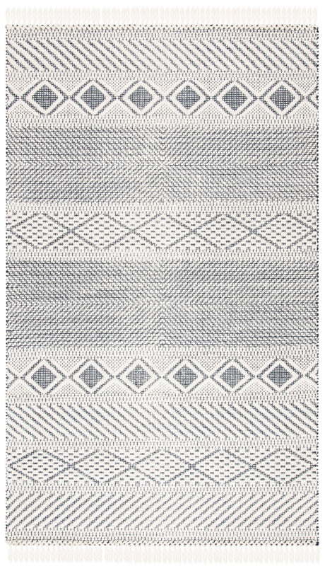 Safavieh Natura Nat856A Ivory/Navy Rugs.