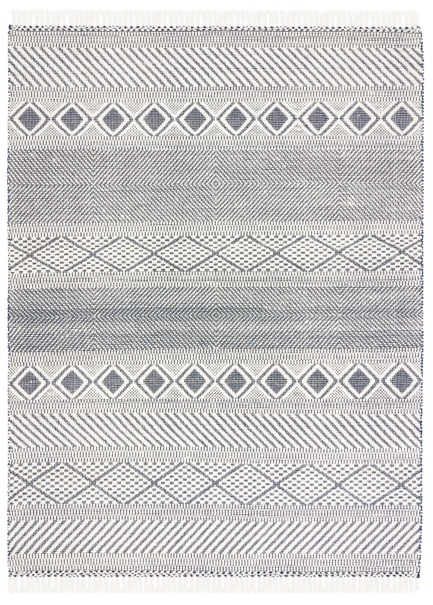 Safavieh Natura Nat856A Ivory/Navy Rugs.