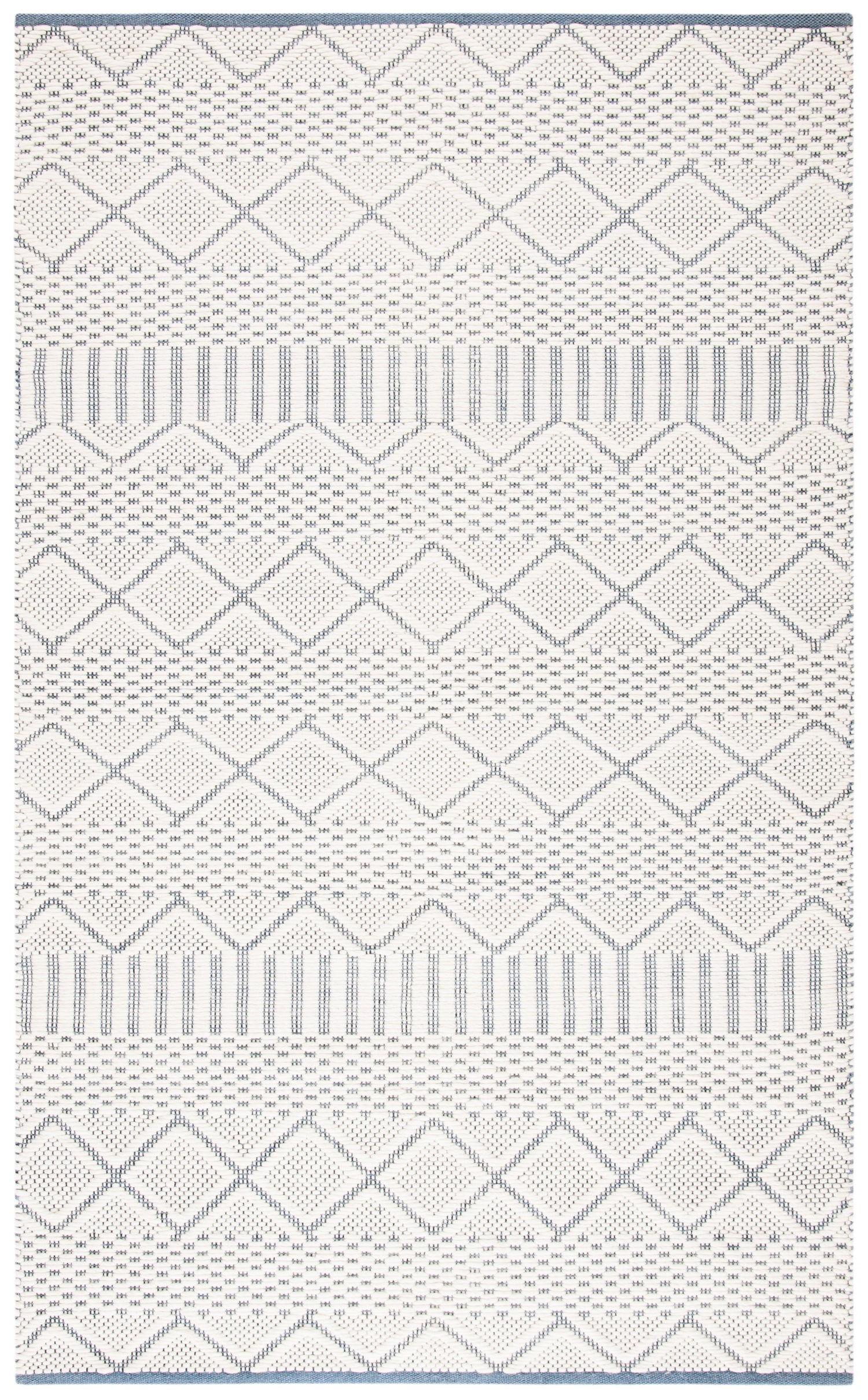 Safavieh Natura Nat857A Ivory/Blue Rugs.
