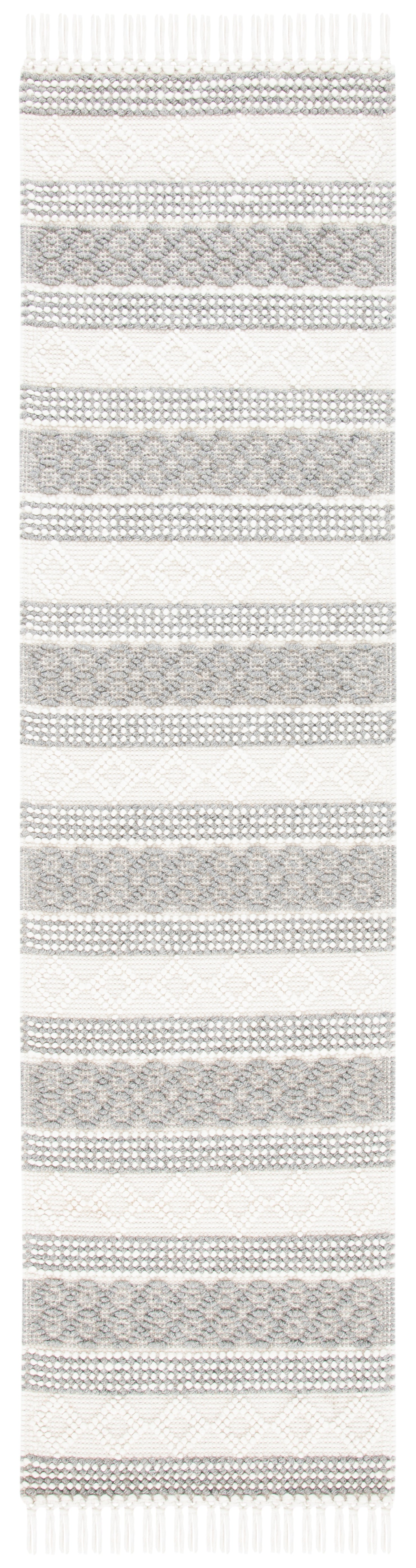 Safavieh Natura Nat859A Ivory/Grey Rugs.