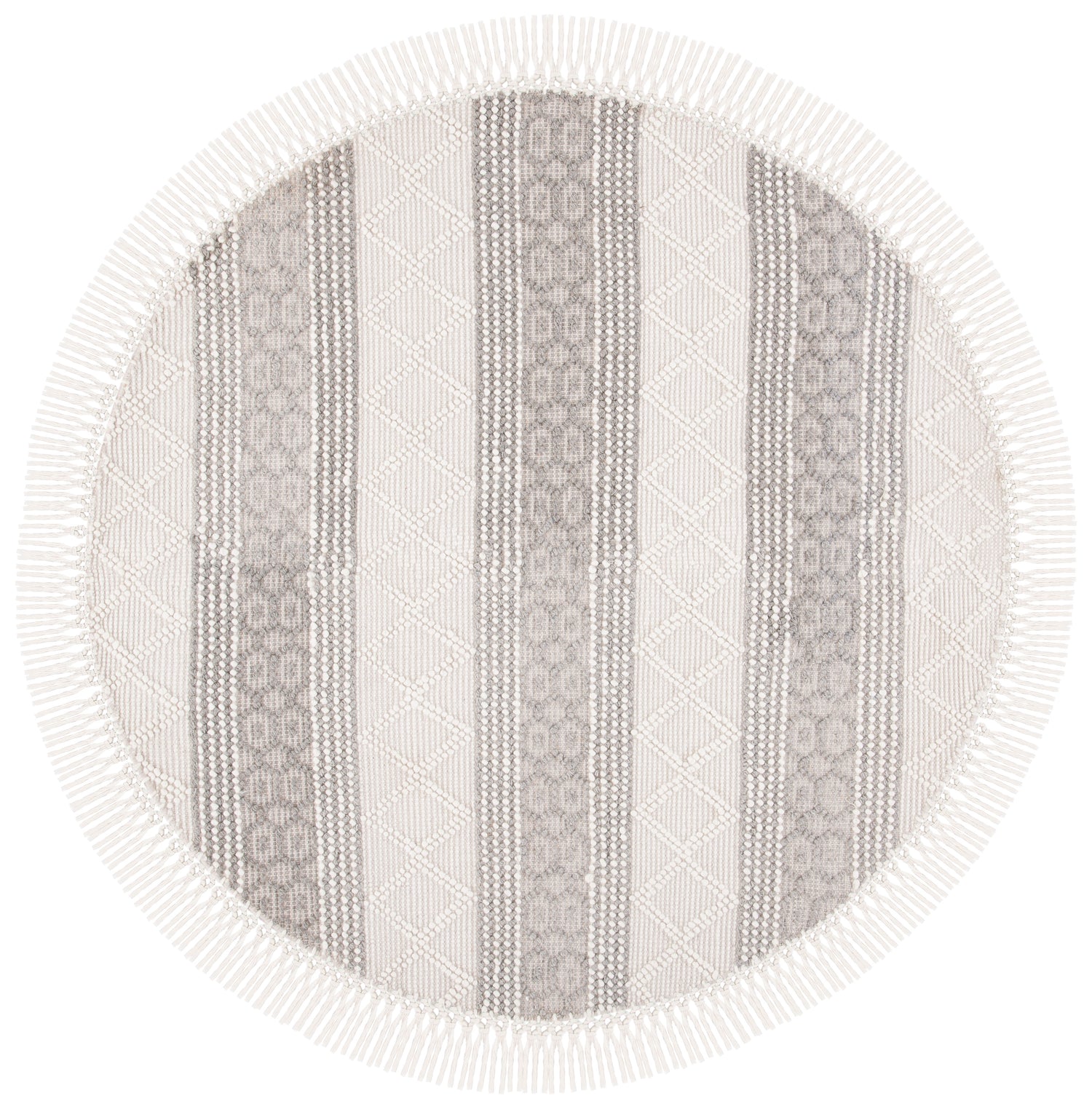 Safavieh Natura Nat859A Ivory/Grey Rugs.