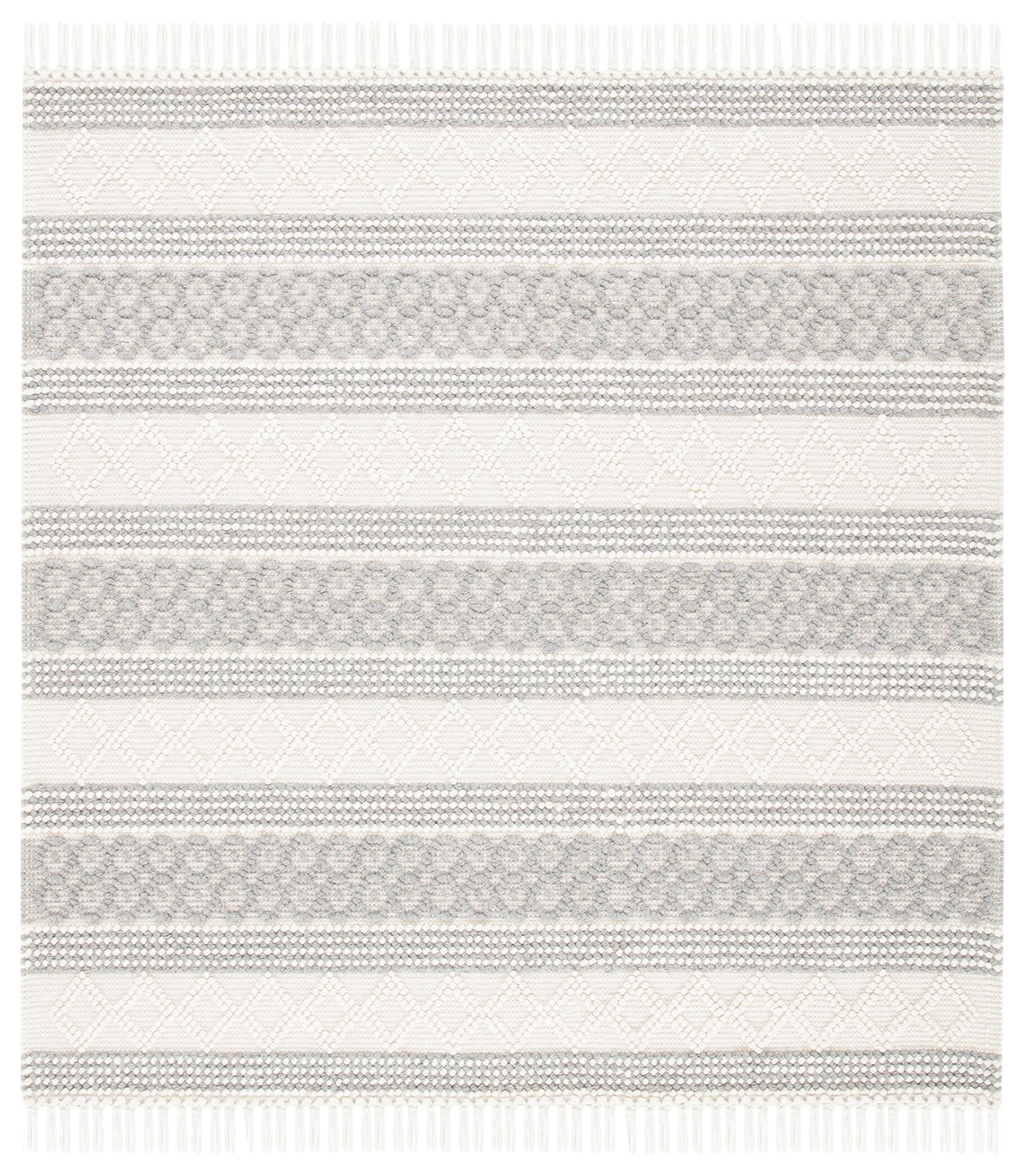 Safavieh Natura Nat859A Ivory/Grey Rugs.