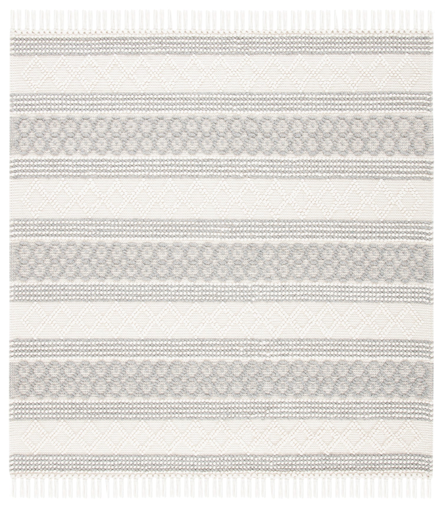 Safavieh Natura Nat859A Ivory/Grey Rugs.