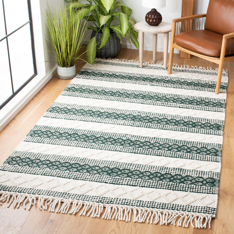 Safavieh Natura Nat859Y Ivory/Green Rugs.