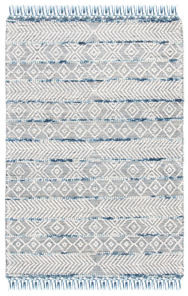 Safavieh Natura Nat876M Ivory/Blue Rug.