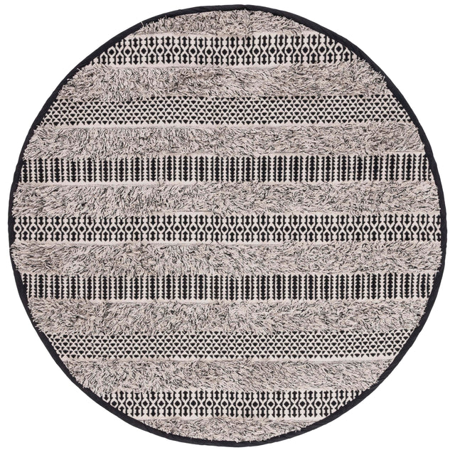 Safavieh Natura Nat926Z Black/Ivory Rug.