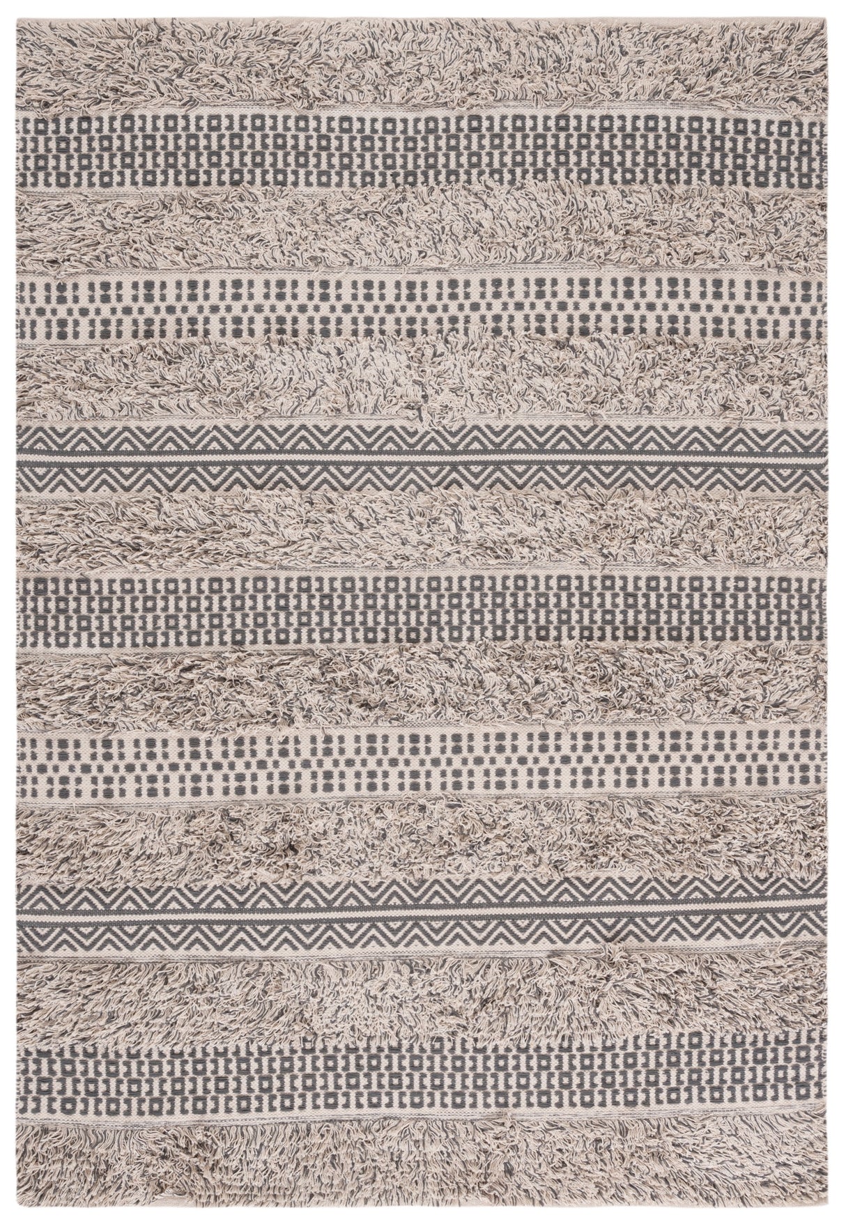 Safavieh Natura Nat928F Grey/Ivory Rug.