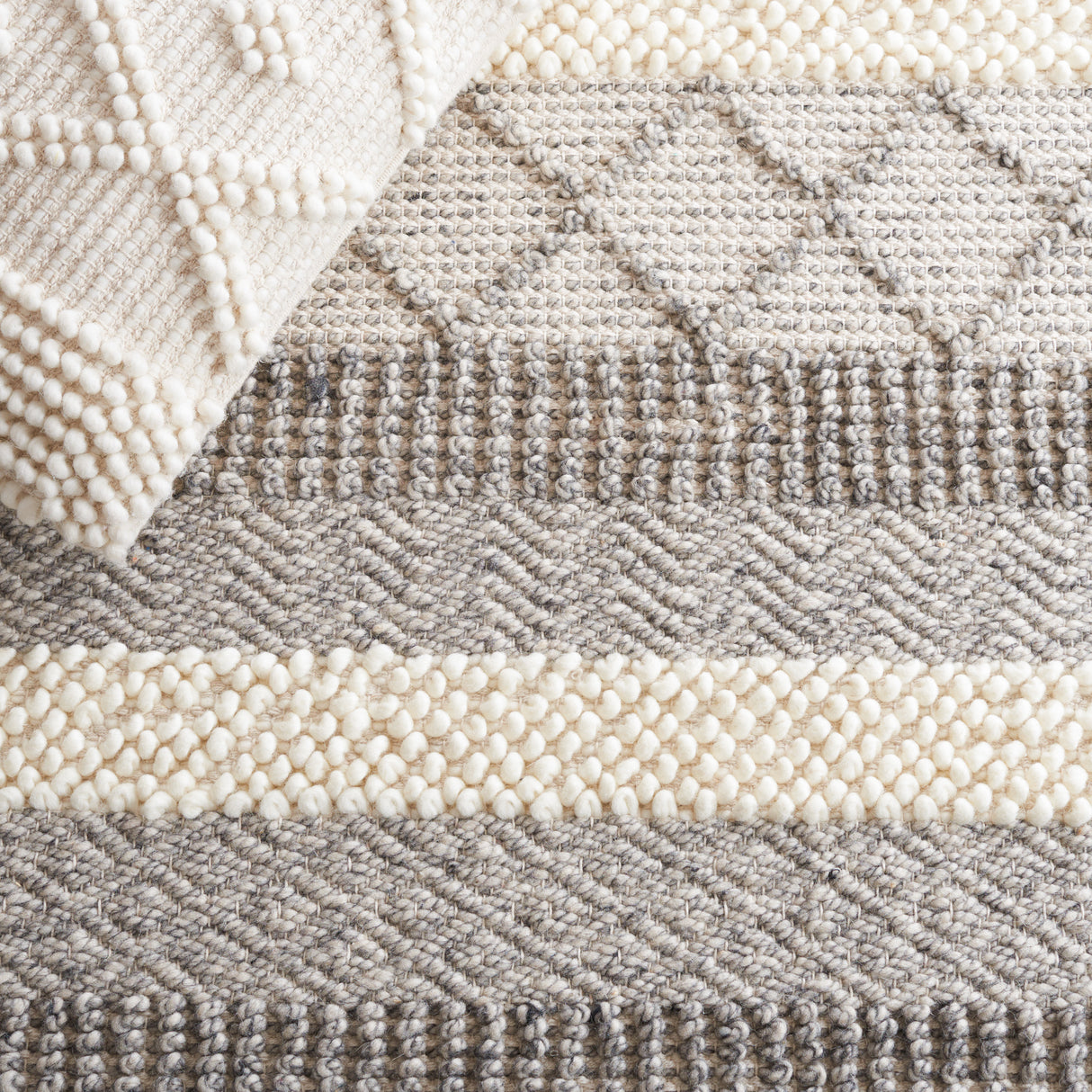 Safavieh Natura Natb127F Grey/Beige Rug.