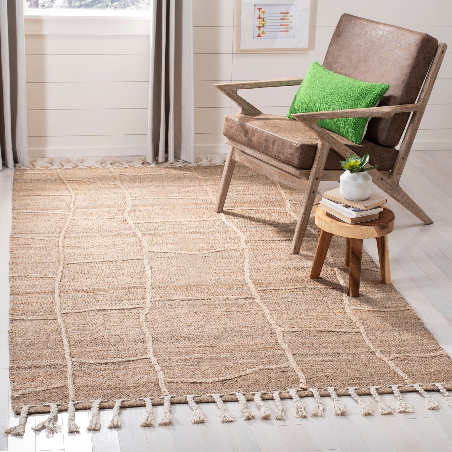 Safavieh Natural Fiber Nf105B Natural Rugs.