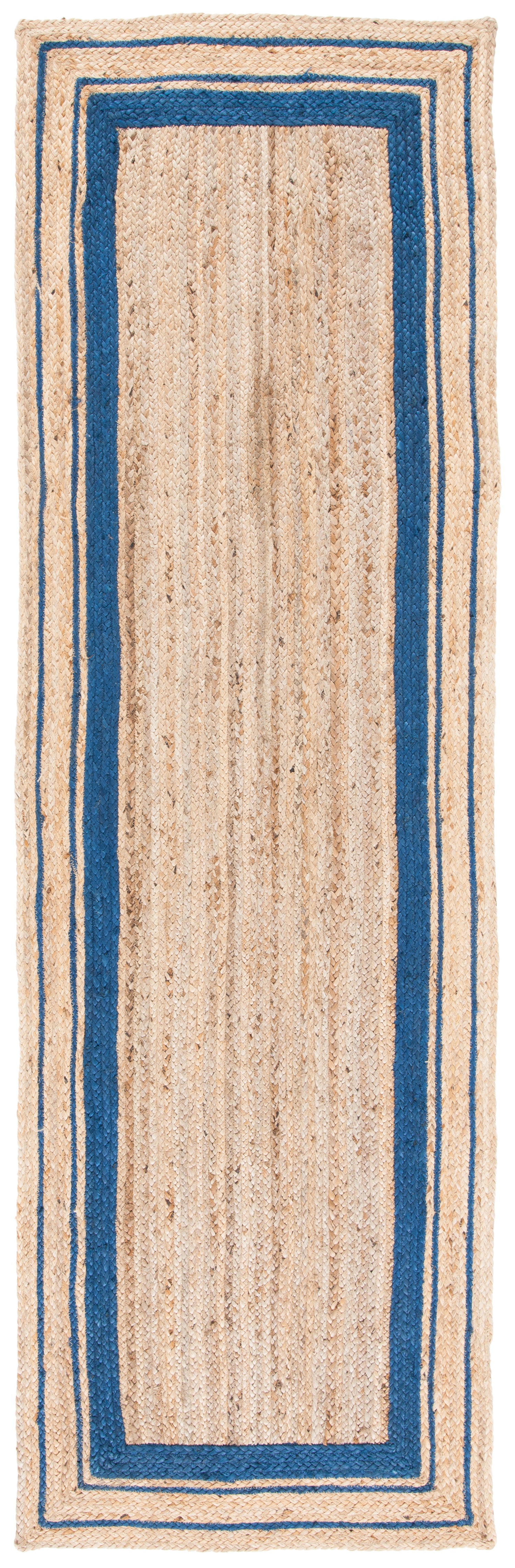 Safavieh Natural Fiber Nf109N Navy/Natural Rugs.